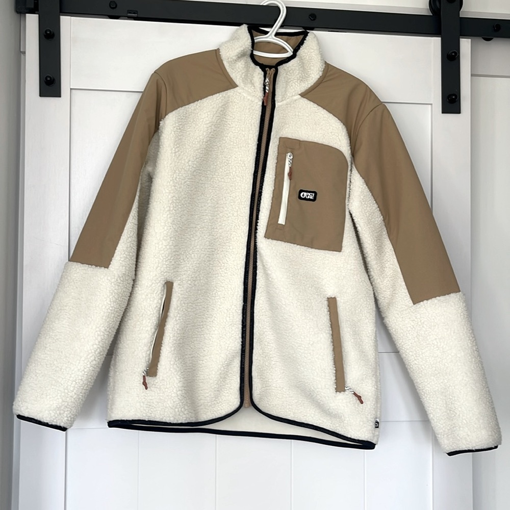 Picture fleece jacket